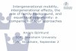 Intergenerational mobility, intergenerational effects, the role of family background, and equality of opportunity: a comparison of four approaches
