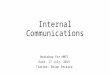 Workshop on Internal Communications