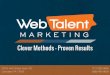 We are Web Talent Marketing
