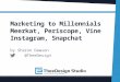 Marketing to Millennials: Choosing Meerkat, Periscope, Vine, Instagram, or Snapchat