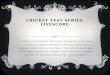Cricket test series livescore,