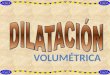 Dilatacion volumetrica