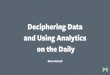 Benn Stancil - Deciphering Data and Using Analytics on the Daily