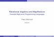 Relational Algebra and MapReduce