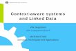 Context-aware systems and Linked Data