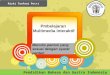 Pembelajaran multimedia interaktif
