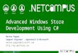 70-485: ADVANCED OF DEVELOPING WINDOWS STORE APPS USING C#