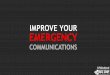 10 points you have to know about Emergency Management Communications