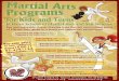Martial Arts Classes for Kids and Teens