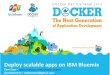 DockerDay2015: Deploy Apps on IBM Bluemix