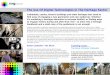 The Use Of Digital Technologies In The Heritage Sector
