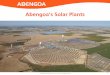 Abengoa's solar plants