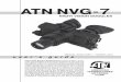 Instruction Manual ATN NVG7 Series NV Goggles | Optics Trade
