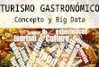 Turismo Gastronómico. Concepto y Big Data
