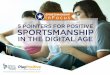 5 Pointers for Positive Sportsmanship in the Digital Age