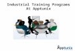 Industrial Training Programs In Apptunix