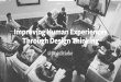 Improving Human Experiences Through Design Thinking (Scrubbed—Public Version)