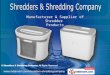 Industrial shredders by Shredders & Shredding Company Mumbai