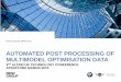 UK ATC 2015: Automated Post Processing of Multimodel Optimisation Data
