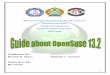 Guide to open suse 13.2 by mustafa rasheed abass & abdullah t. tua'ama (update)