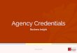 BI - Agency Credentials - March 2015