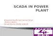 Scada in  hydropower plant