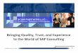 DCM SAP Services Presentation