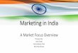 Case study   doing business and marketing in india