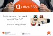 [Webinar] Office 365: Slimmer vergaderen