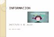 Presentacion Taller inicial - Informacion