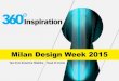 Milan Design Week 2015 Guide by 360inspiration