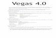 Vegas Video 4.0 Manual