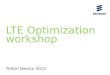 LTE Kpi Optimization case Study
