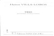 Villa-Lobos - Trio for Oboe, Clarinet, And Bassoon (Score Partes)
