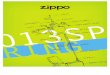 Zippo 2013 Spring Collection De