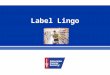Label Lingo Slide Deck - Nutrition - Colleen Doyle