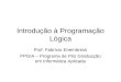 Introducao … Programacao Logica