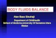 Body Fluid Balance