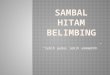 SAMBAL HITAM BELIMBING
