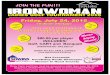 2015 Ironwoman Poster and Entry Form