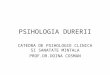 Curs 10 Psihologia Durerii Psihooncologie