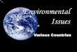 power point on environmental issues