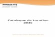 Catalogue Location 2015
