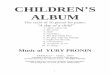 [Free Scores.com] Pronin Yury Children Album 13690