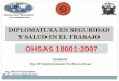 3.- Ponencia Docente Implementacion Ohsas 18001