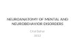 NEUROANATOMY OF MENTAL AND NEUROBEHAVIOR DISORDERS-2011.ppt