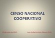 Censo Nacional Cooperativo