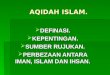 Aqidah Islam - Rukun Iman