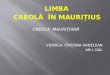 Limba Creolă În Maurițius