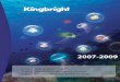 Kingbright Optoelectronics Catalog KB08 SMD Numeric Displays 2007-2009